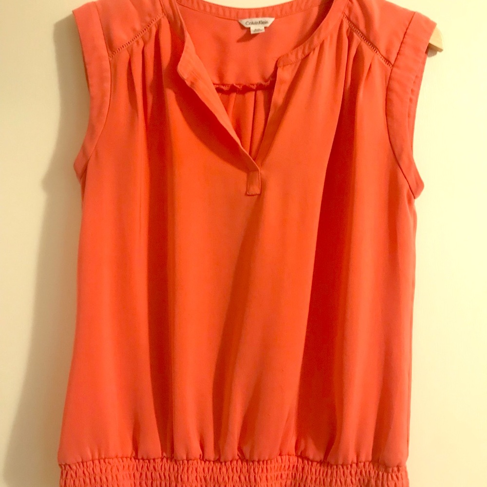 Coral Blouse
